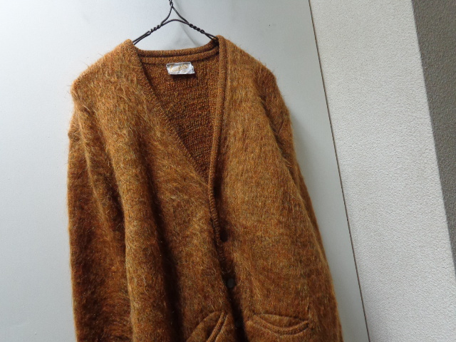 60'S Kandahar MOHAIR CARDIGAN WITH POCKET（カンダハル ポケット付き
