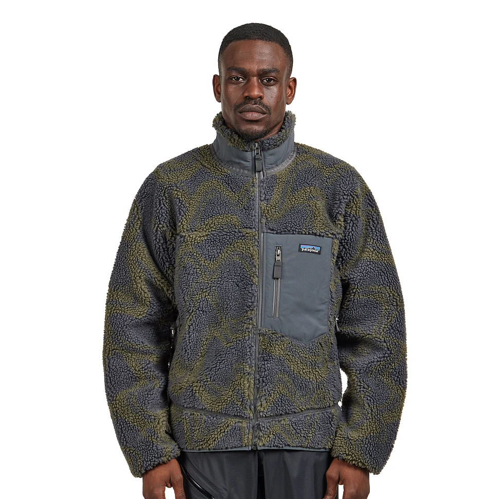 Patagonia - Classic Retro-X Jacket (Currents / Forge Grey) | HHV