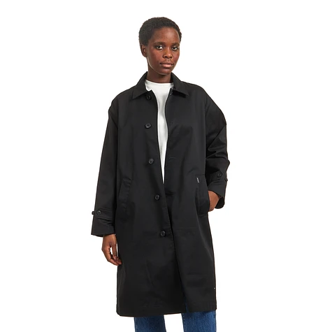 Carhartt WIP - W' Newhaven Coat (Black Rinsed) | HHV