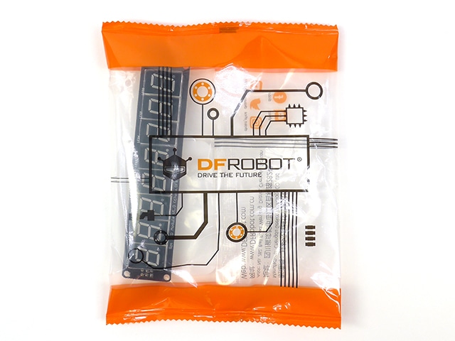 SPI(3線式) LED Module 8 Digital (8桁赤色7セグLEDモジュール