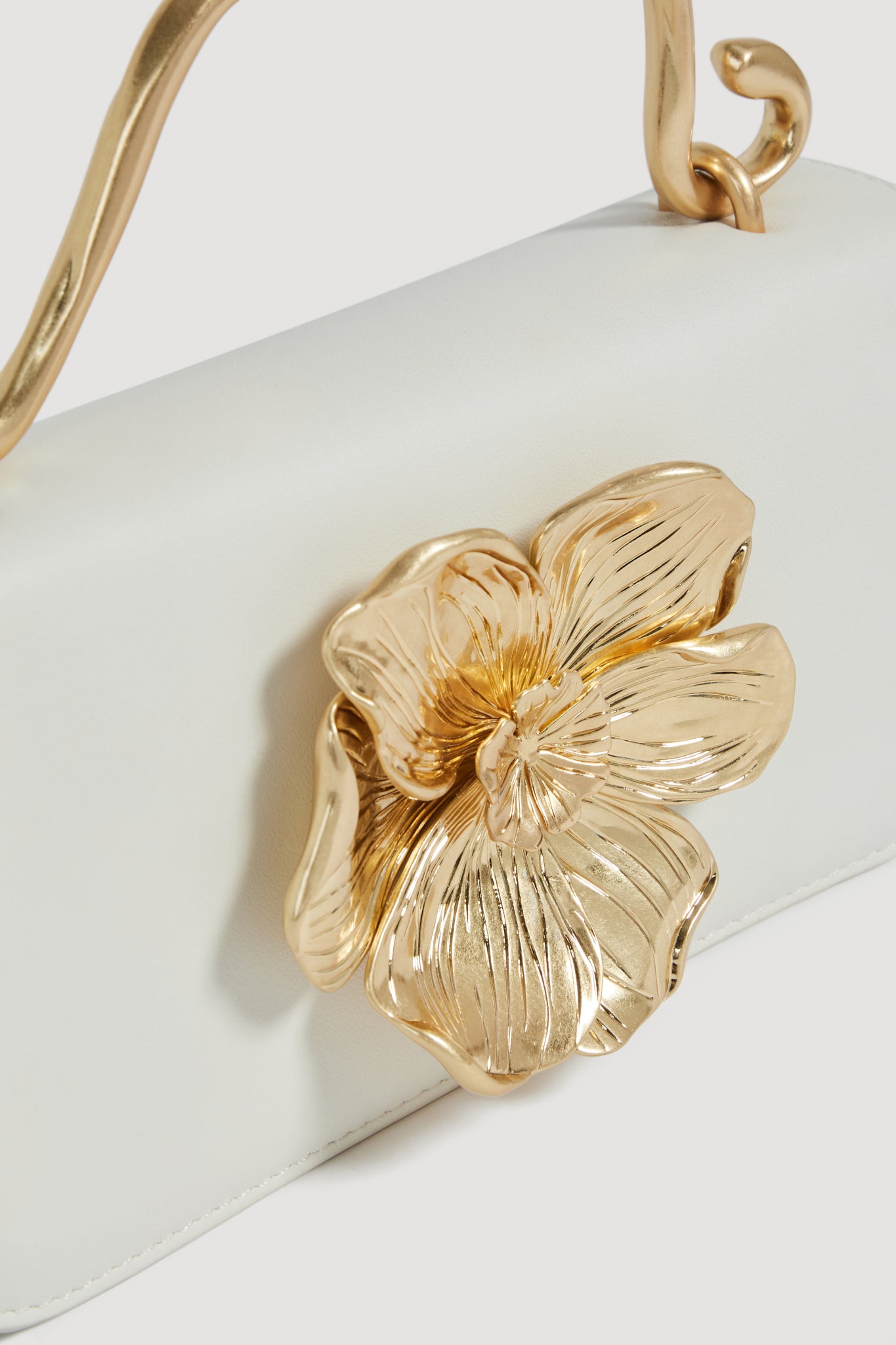 Alessia Flower Clutch | Ivory | Aje – Aje ROW