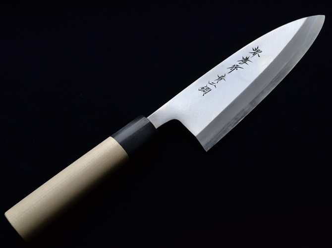 宗良別誂 青二鋼 和包丁 青二鋼 - 堺孝行の製造・販売は青木刃物製作所