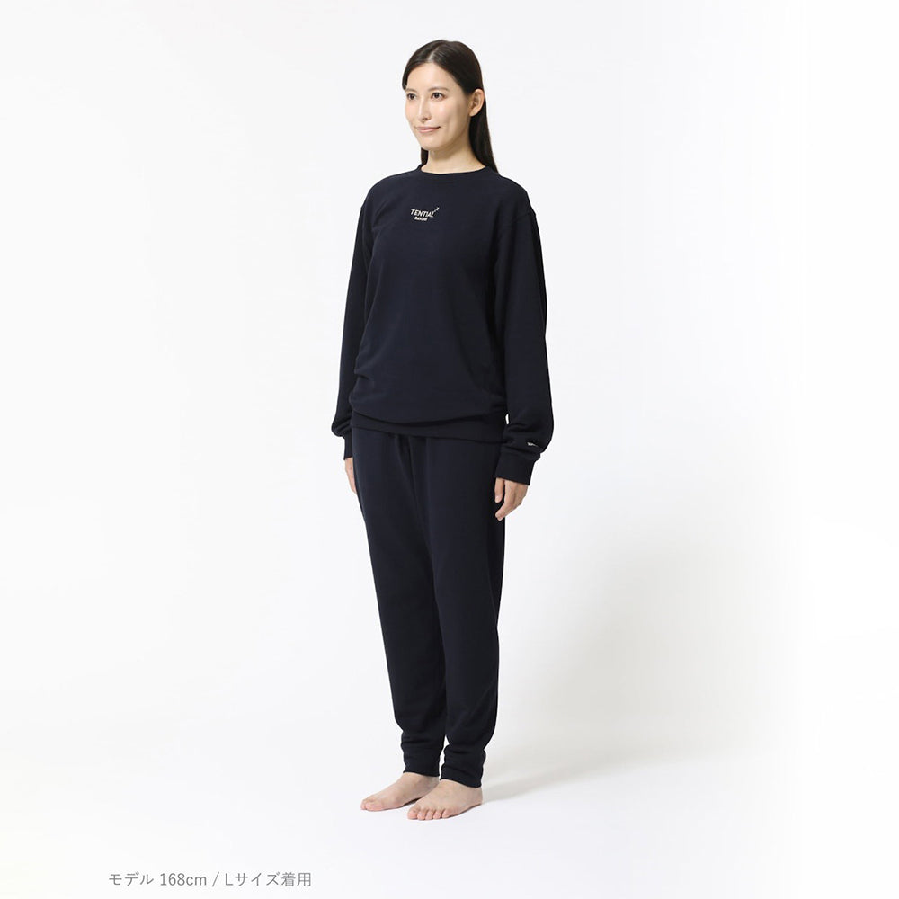 リカバリーウェア BAKUNE スウェット 上下 ネイビー (Women's_M