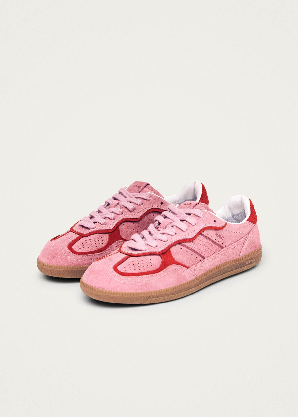 Tb.490 Rife Sea Pink Leather Sneakers | ALOHAS