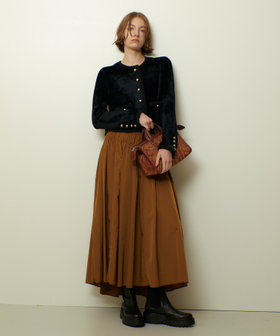 ベロアニットジャケット|allureville OFFICIAL SITE / ONLINE SHOP