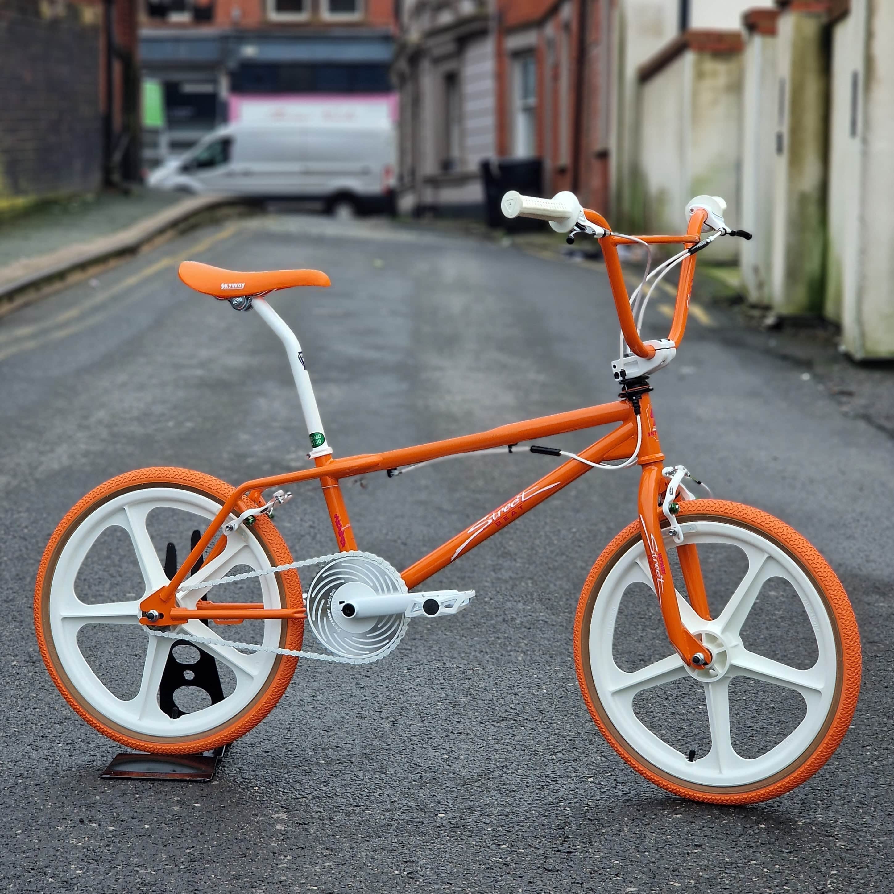 Skyway Street Beat Custom Old School BMX Bike Orange | Alans BMX