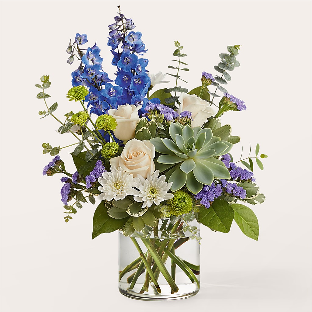 Cerulean Waves Bouquet–Alex Floral