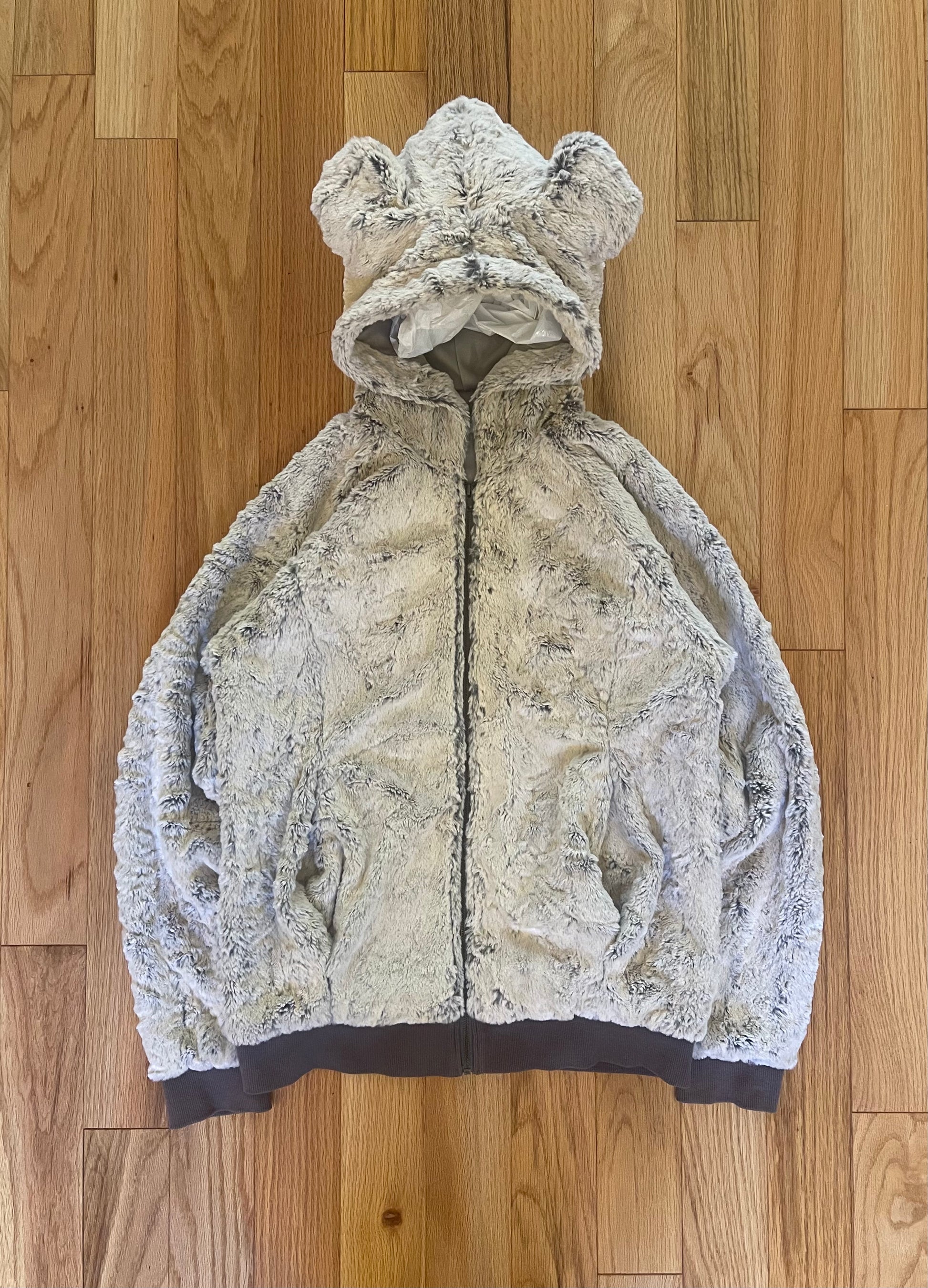 Ne-Net Issey Miyake Cat Ears Fur Zip Up Hoodie – Alex Maxamenko