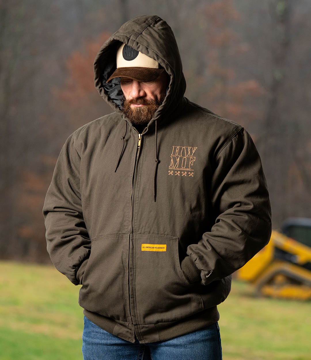 HWMF Insulated Work Jacket - Moss – All American Roughneck