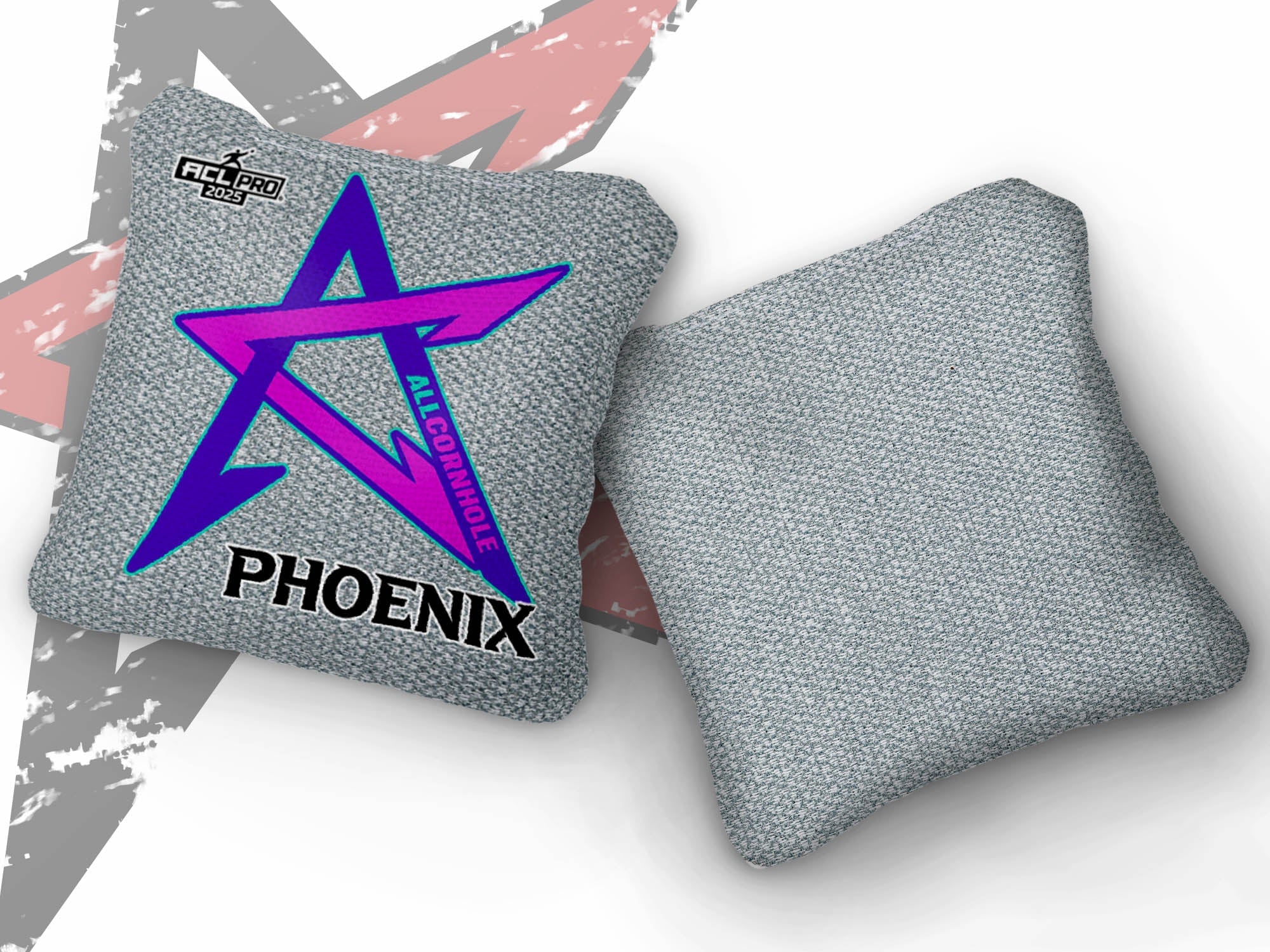 2026 Phoenix Whiteout ACL Pro Stamped Cornhole Bags – Set