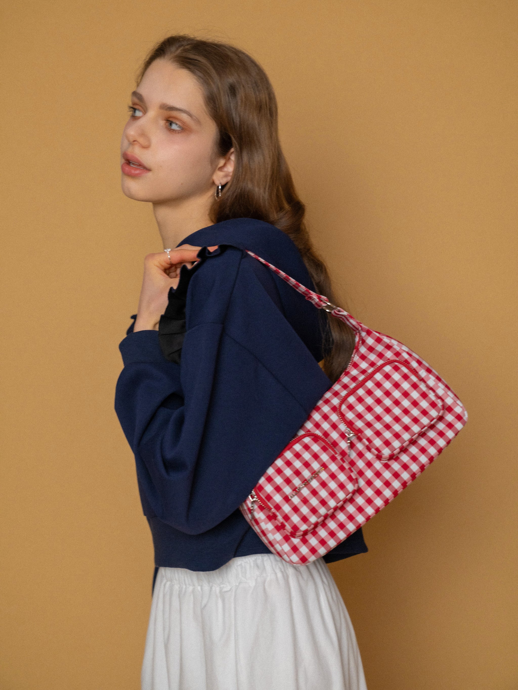 Everyday Ginghamcheck Shoulder Bag – ALLISON BROWN
