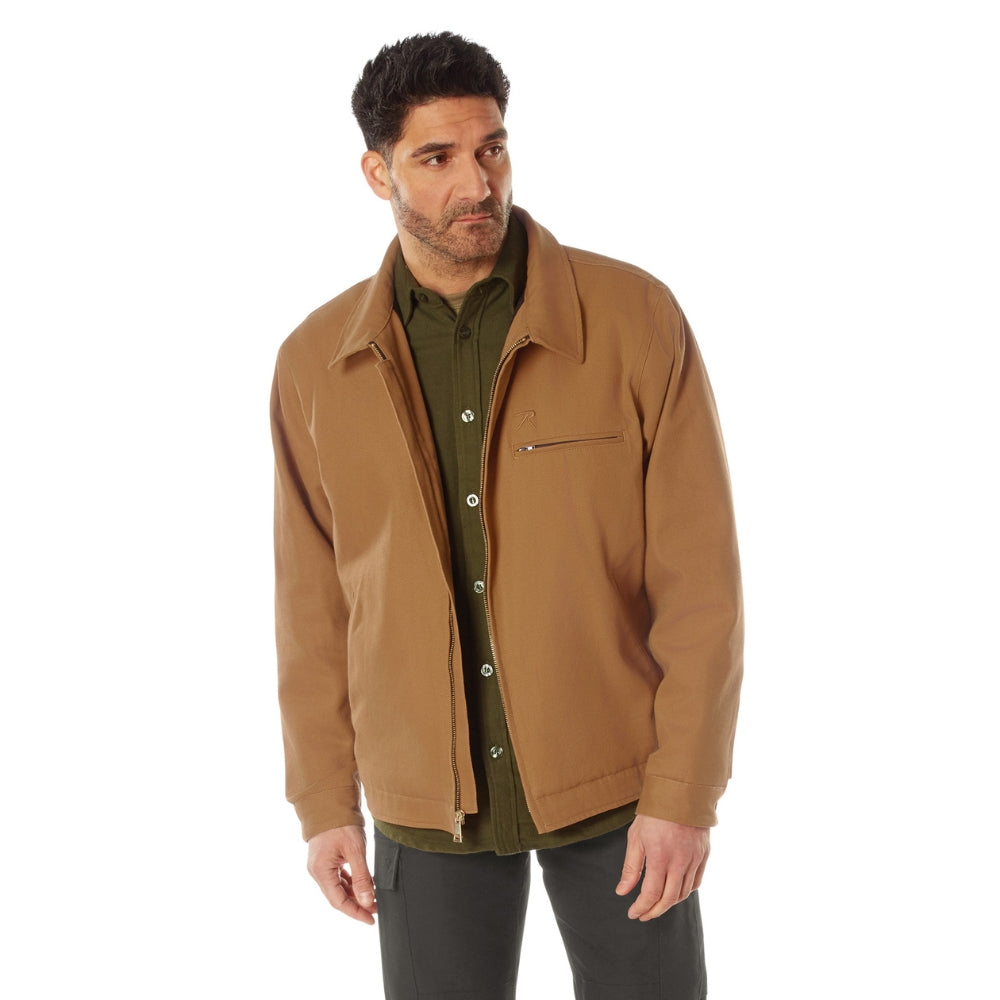 Rothco Canvas Work Jacket (Work Brown) | All Security Equipment