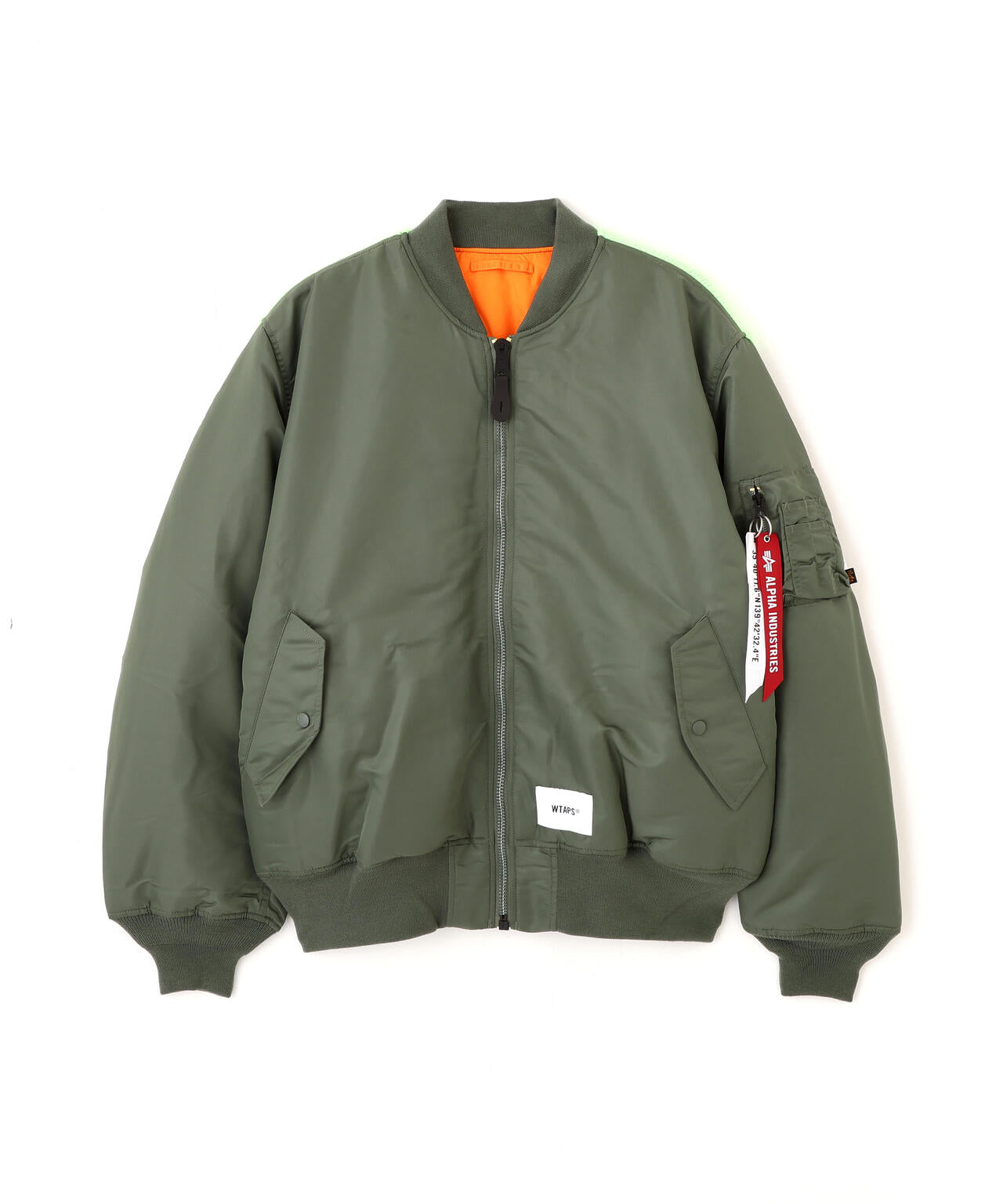 ジャケット・アウター WTAPS Alpha MA-1 Core SPEC OLIVE DRAB L WTAPS