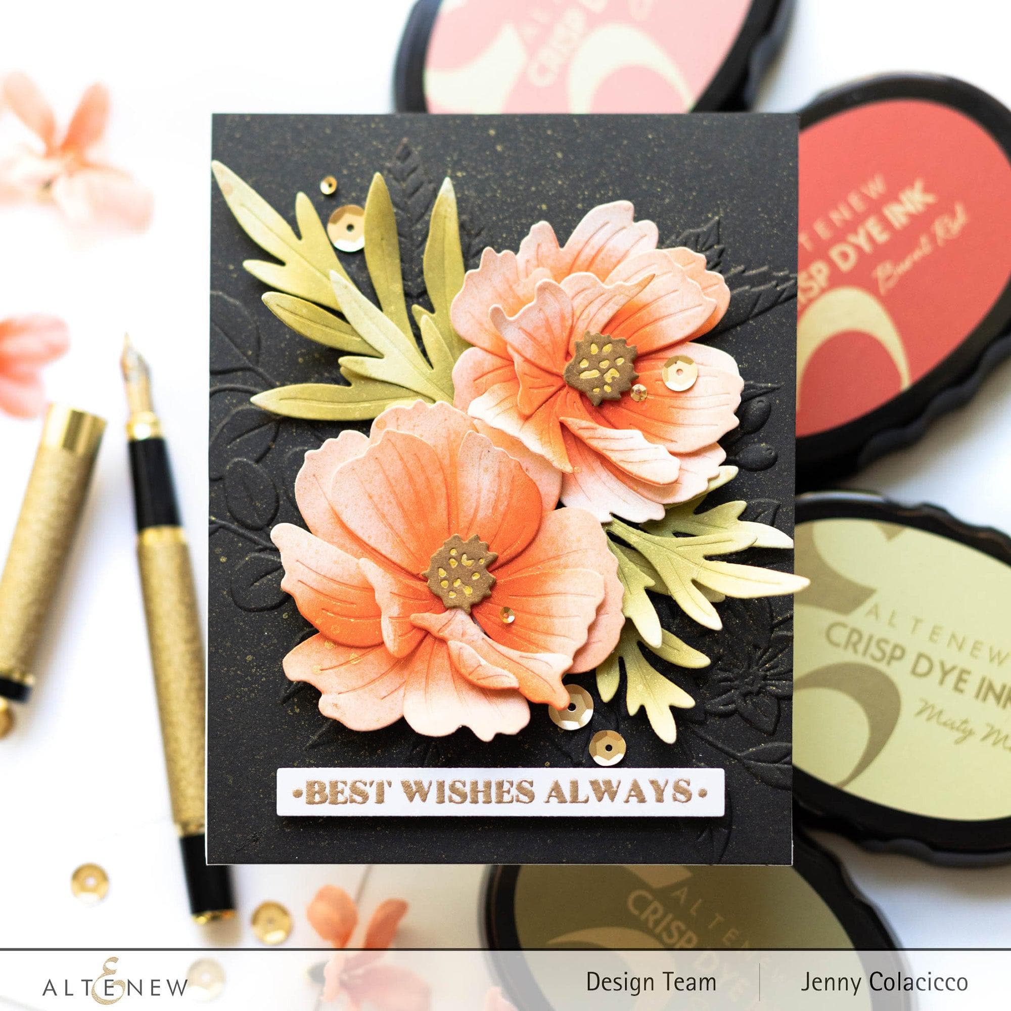 Craft-A-Flower: Sulfur Cosmos Layering Die Set | Altenew
