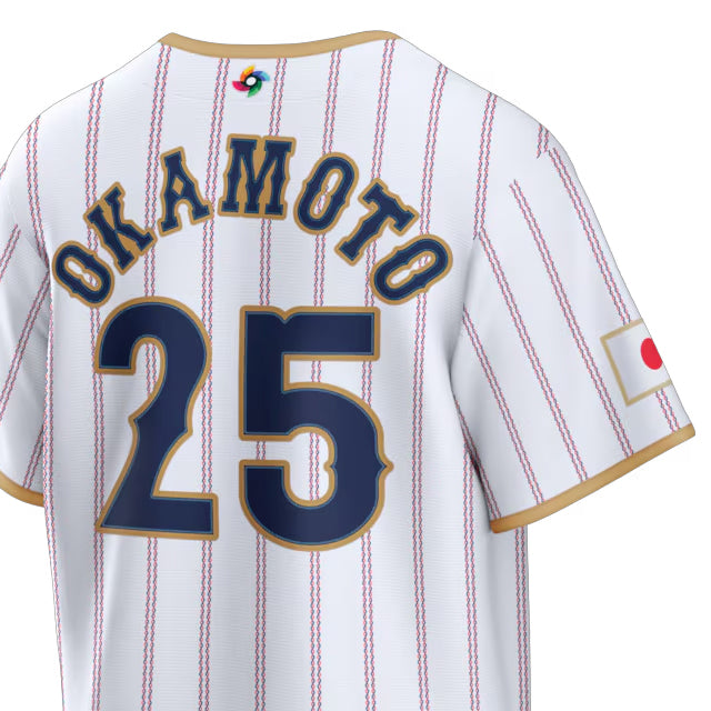 WBC 岡本和真モデル 海外取寄 ナイキ レプリカユニフォーム 日本代表