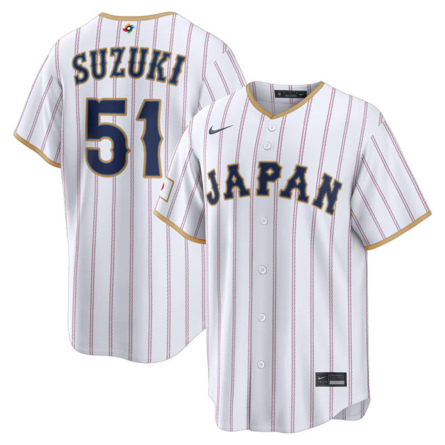 WBC 鈴木誠也モデル 海外取寄 ナイキ レプリカユニフォーム 日本代表