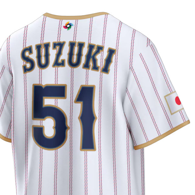 WBC 鈴木誠也モデル 海外取寄 ナイキ レプリカユニフォーム 日本代表