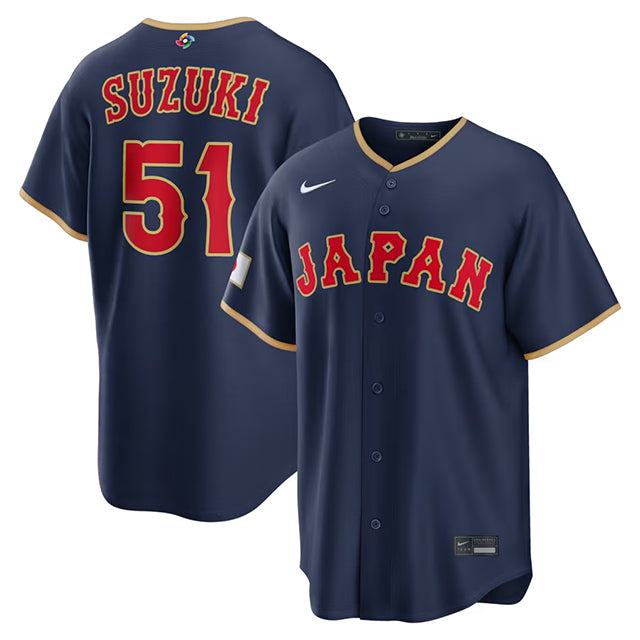 WBC 鈴木誠也モデル 海外取寄 ナイキ レプリカユニフォーム 日本代表