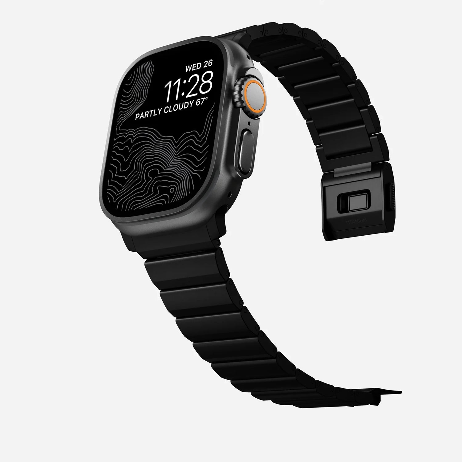 Nomad Titanium band (45-49mm) – amble & strut