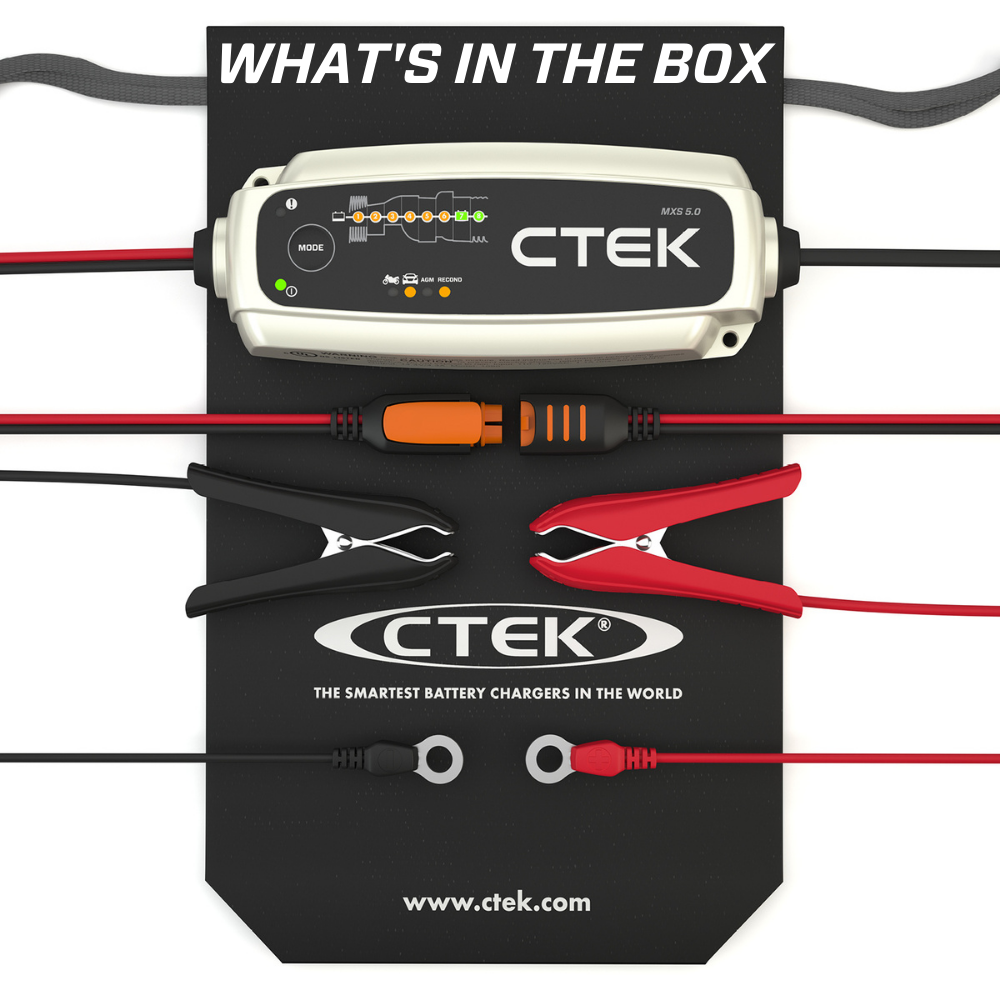 CTEK MXS 5.0 バッテリーチャージャー – アメリカンインテイク US