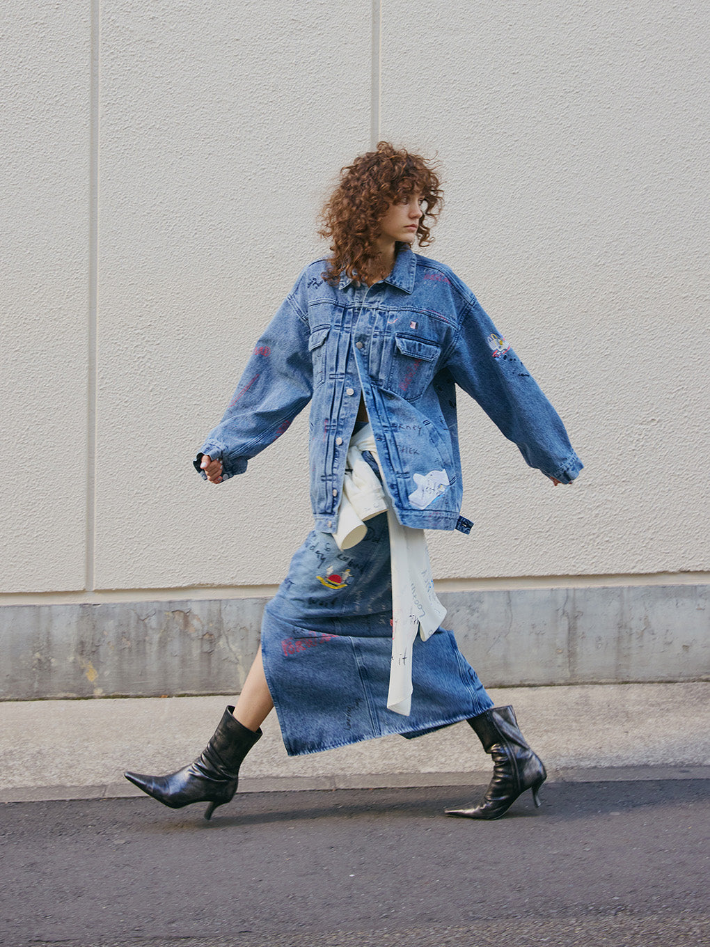 Gabrielle×AMERI 10TH HISTORY JACKETSKIRT Gabrielle×AMERI 10TH