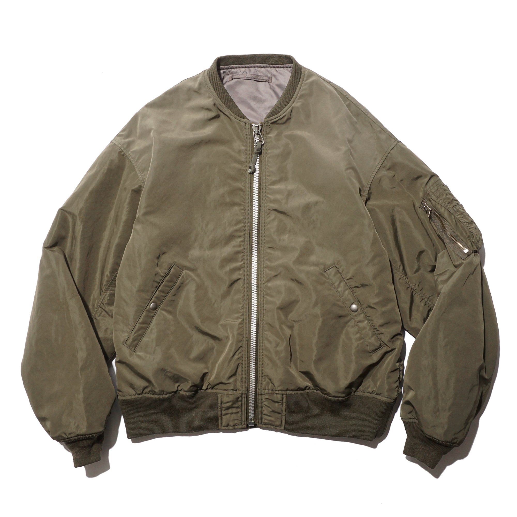 ジャケット・アウター THORSON JKT (MAWATA SILK) OLIVE THORSON JKT