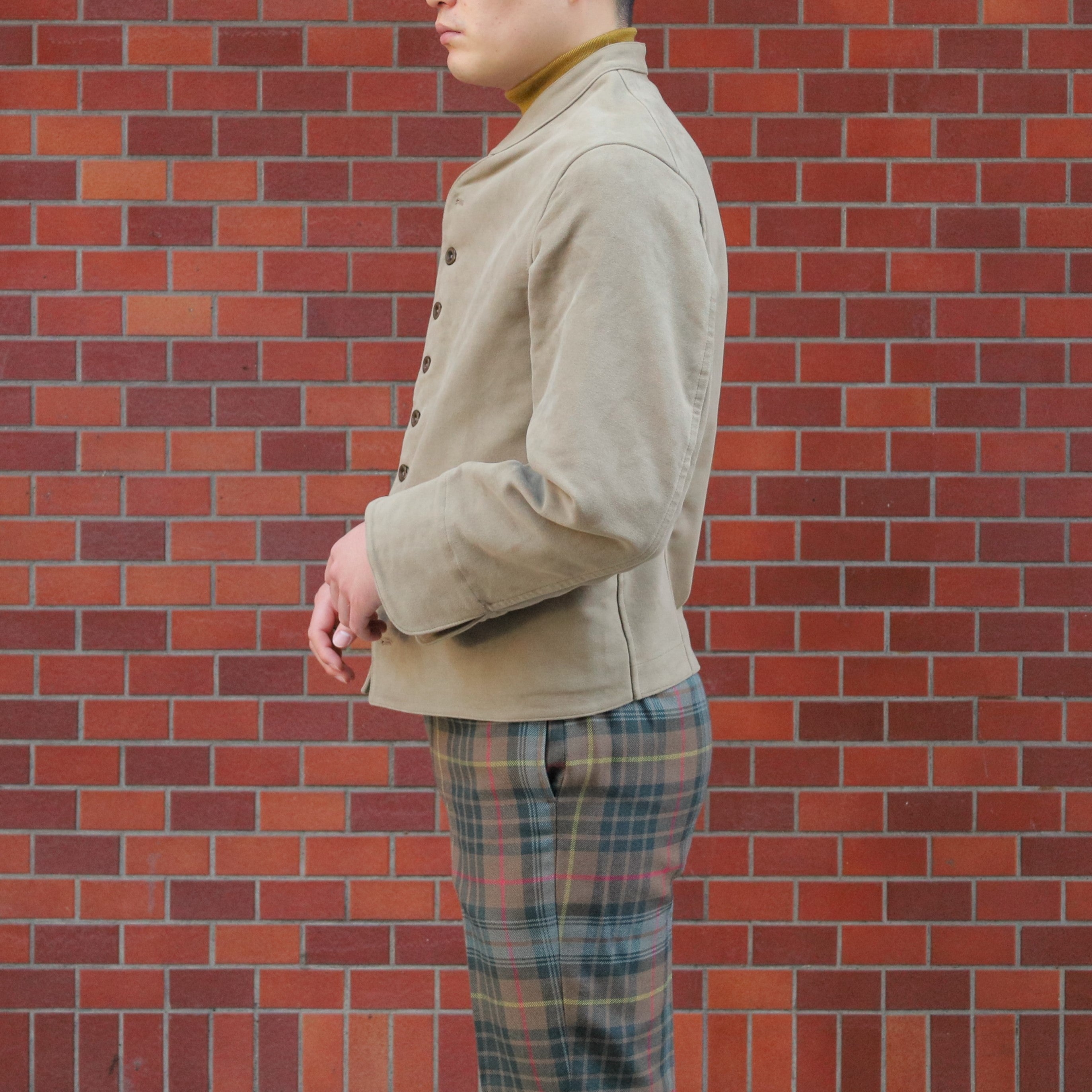 DOLMAN ENGLISH MOLESKIN LOVAT – ANATOMICA NAGOYA