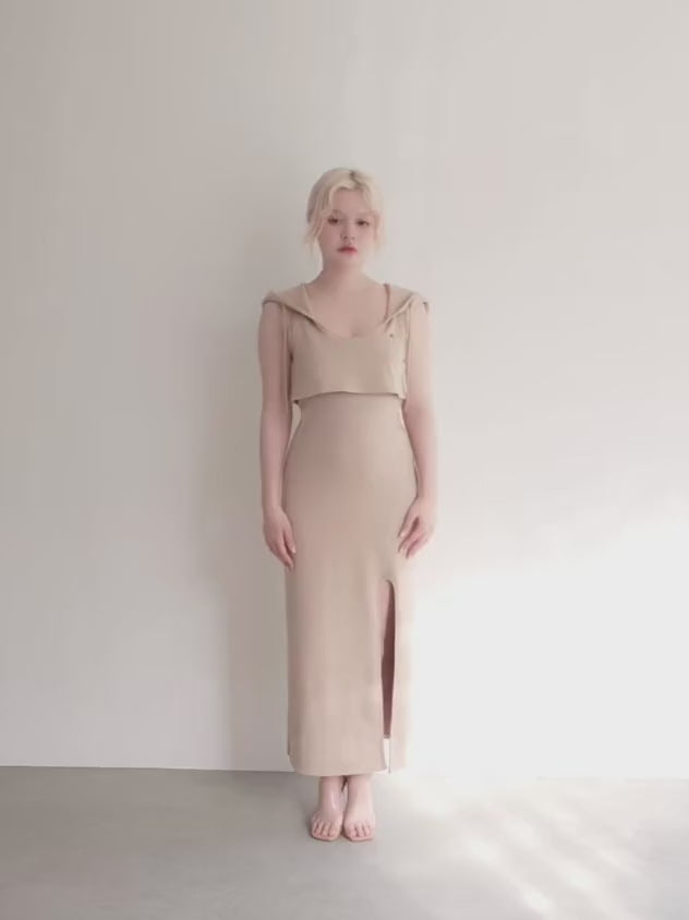 ANDMARY】Nora slit dress