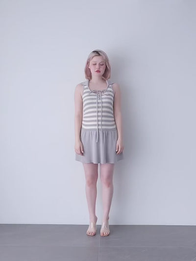 ANDMARY】Dolly flare mini dress