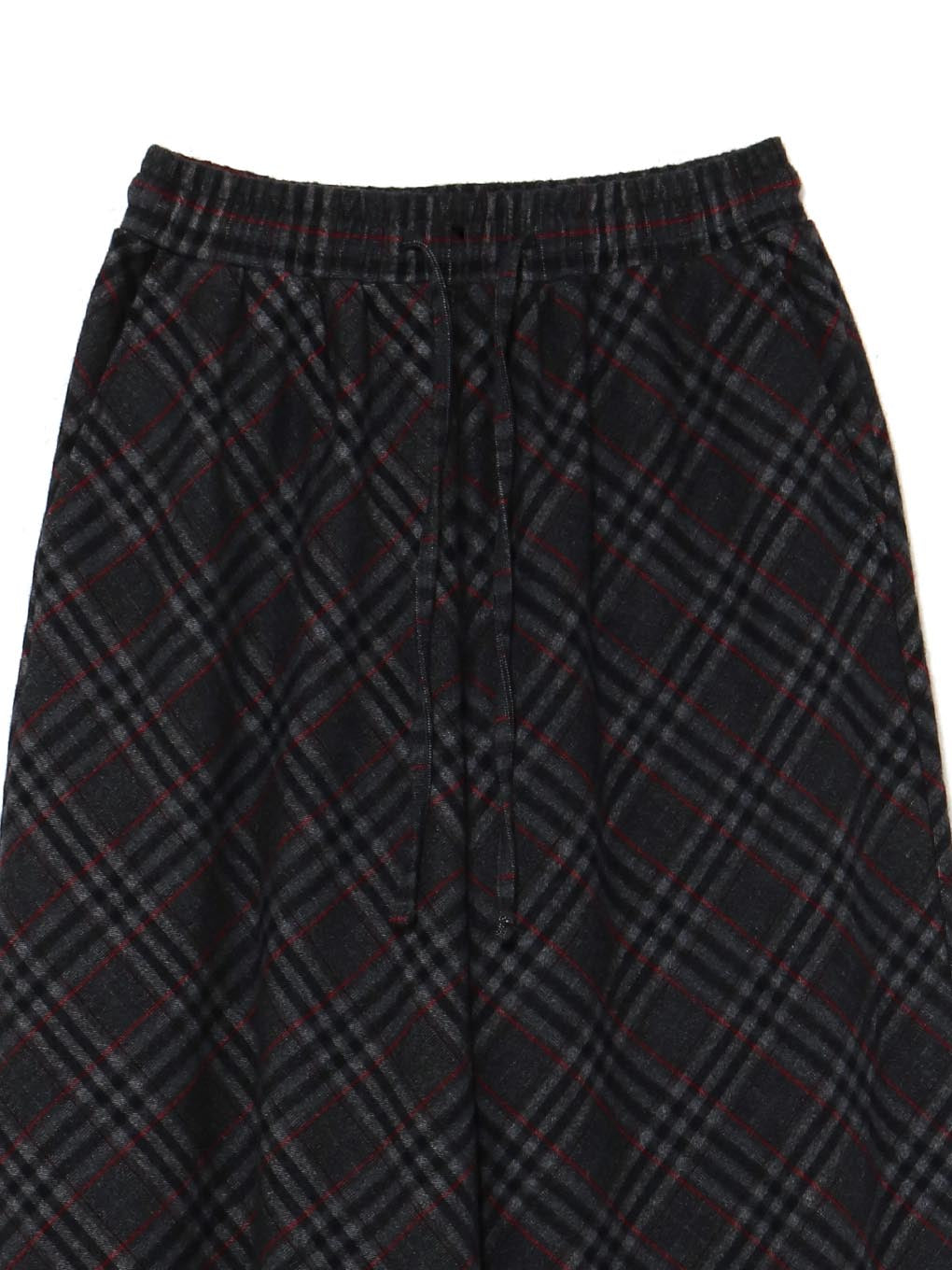 ANDMARY】Monica check loose pants