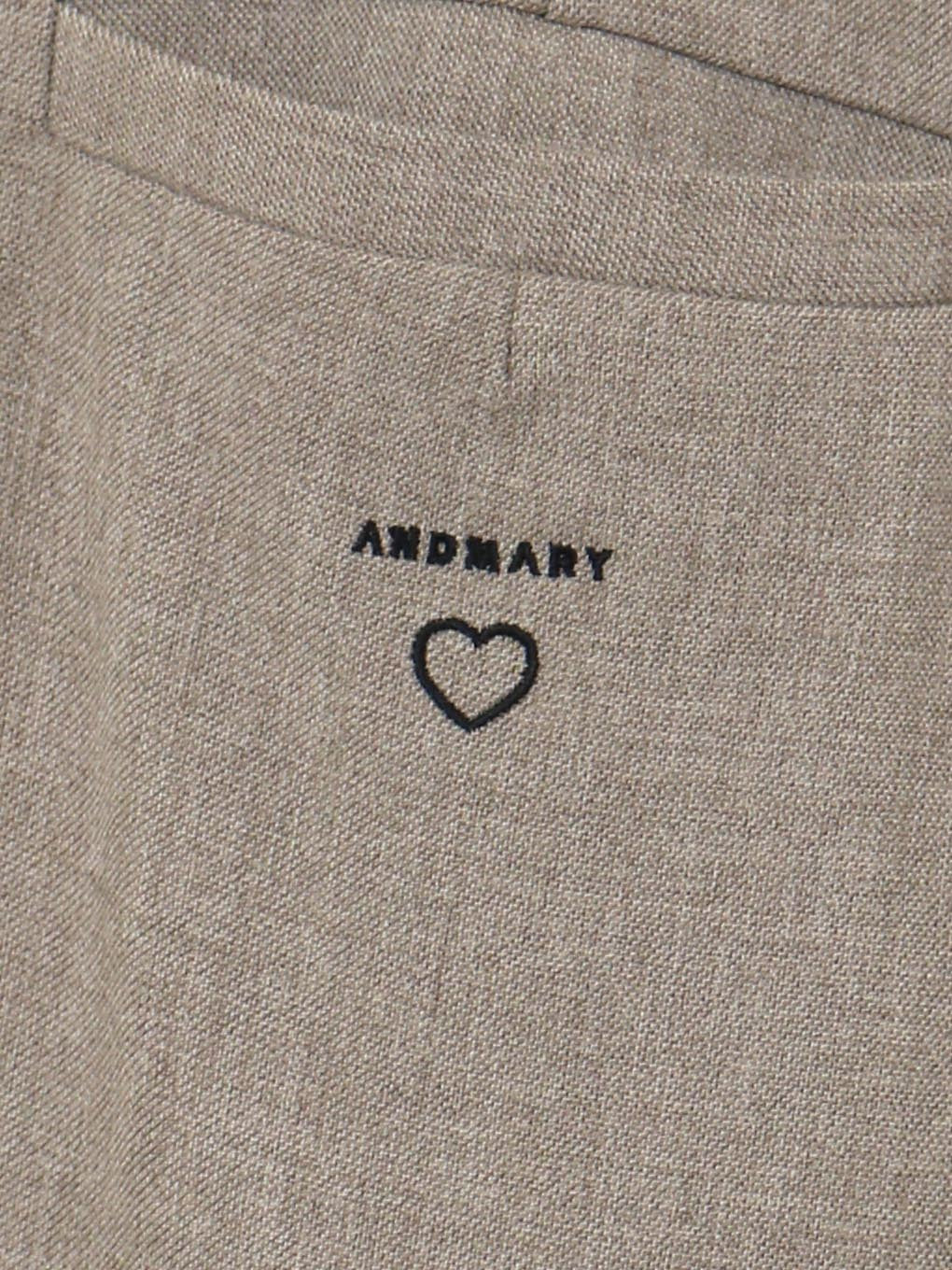 ANDMARY】Donna ribbon pants set up