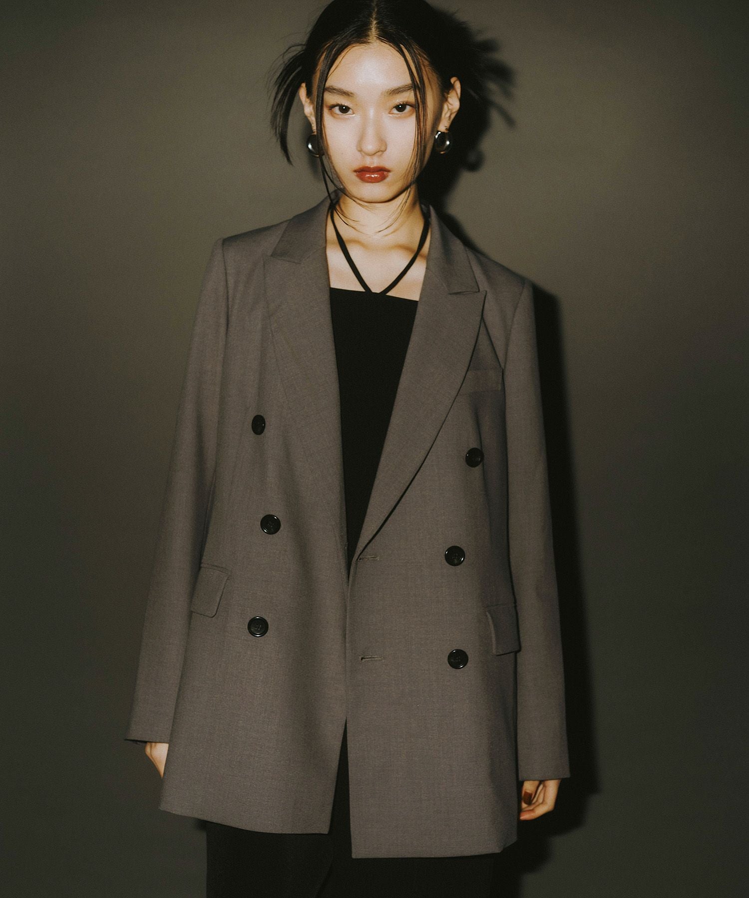 peaked lapel jacket | ANDRESD