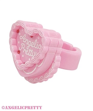 Angelic pretty Happy Cakes ロゼッタブローチ ピンク Angelic pretty