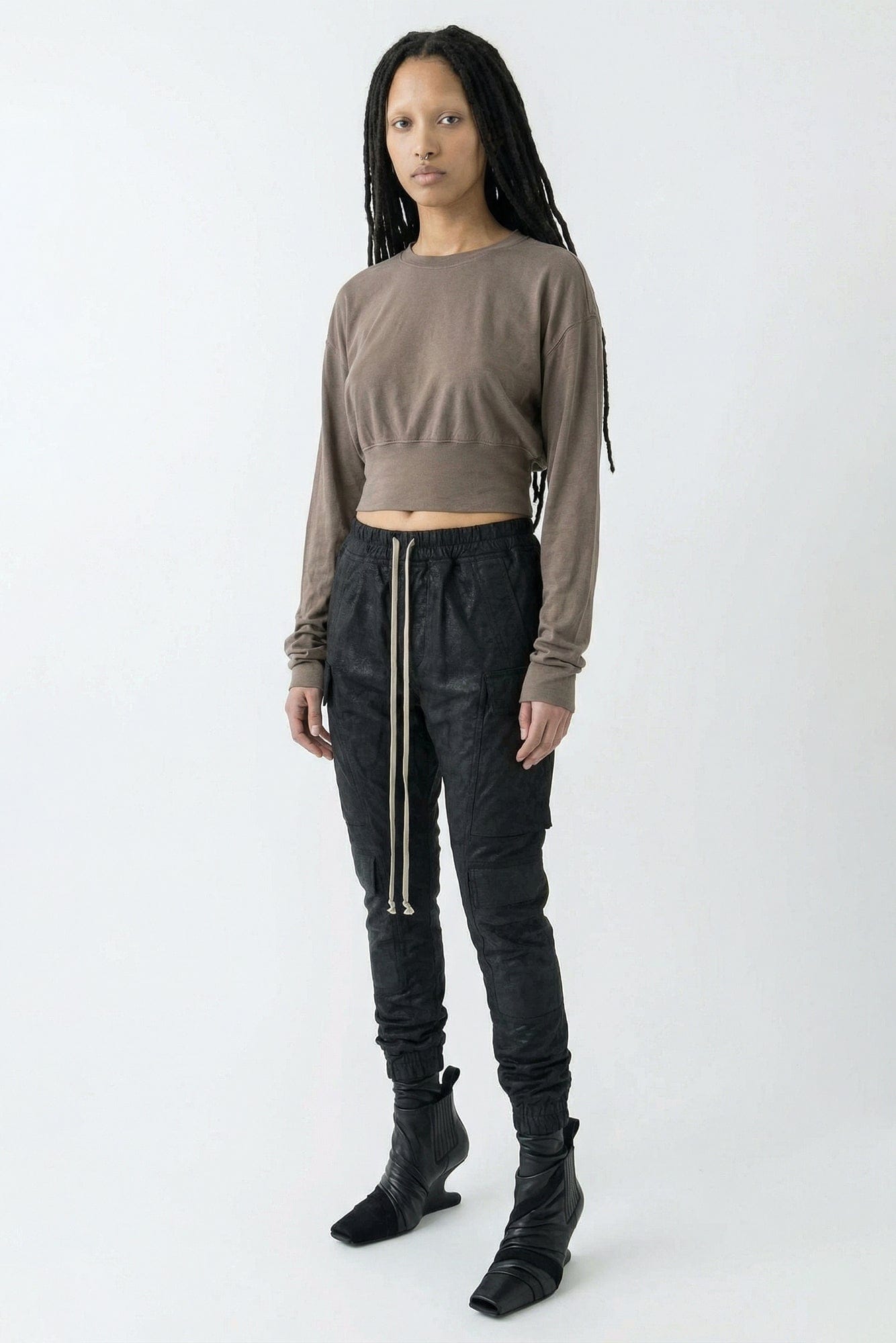 Rick Owens DRKSHDW Tatlin Sweat T in Dust SS25 – Antidote Fashion
