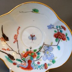 マイセン「牡丹に鳥図 カップ＆ソーサー」《アンティックかとう》