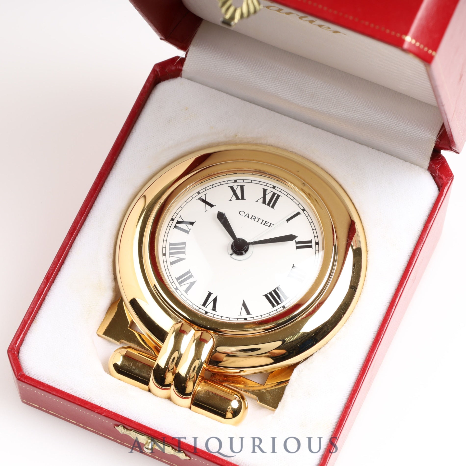 カルティエの置時計（CARTIER）| 東京銀座のヴィンテージドレス