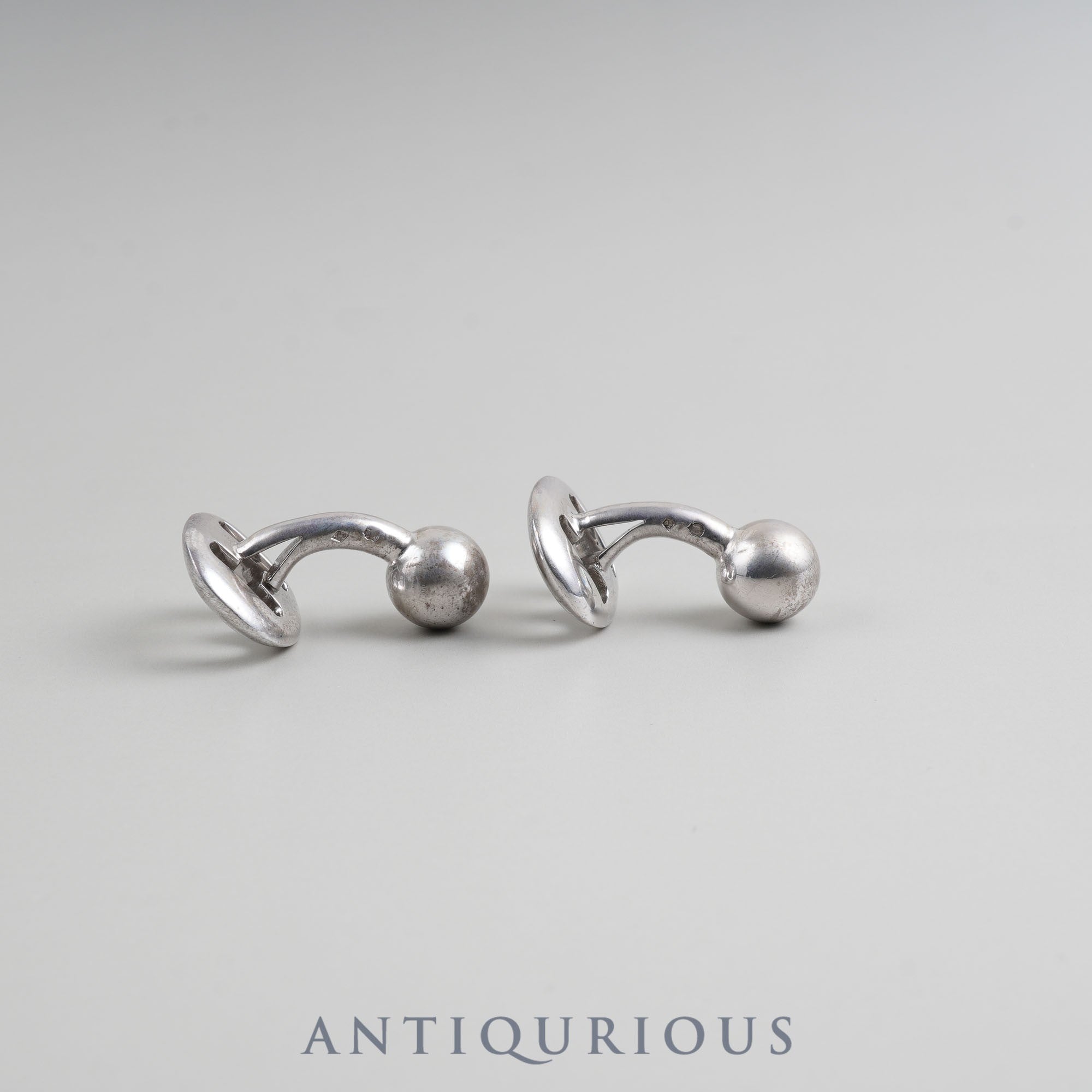 Hermes cufflinks H logo | 東京銀座のヴィンテージウォッチ専門店