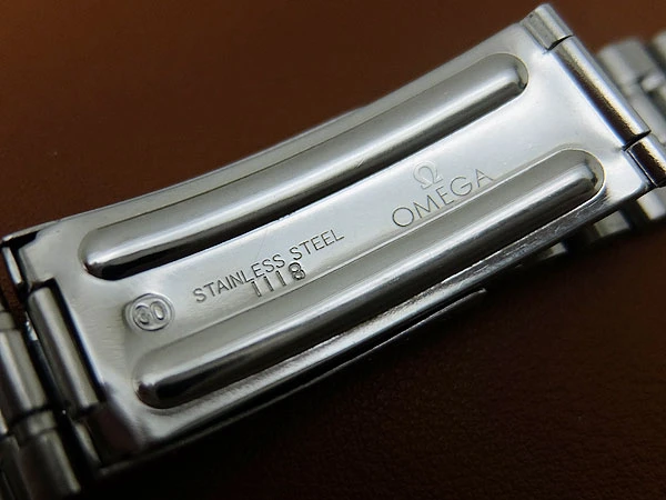 BR-1962| オメガ 18mm幅 ステンレスブレス Ref.1118 No.30 ストレート