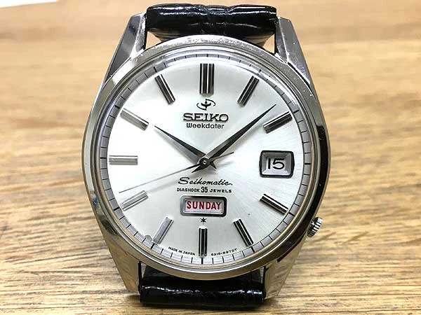 JA-1637| セイコーマチック ウィークデーター 35石 自動巻 整備明細付属