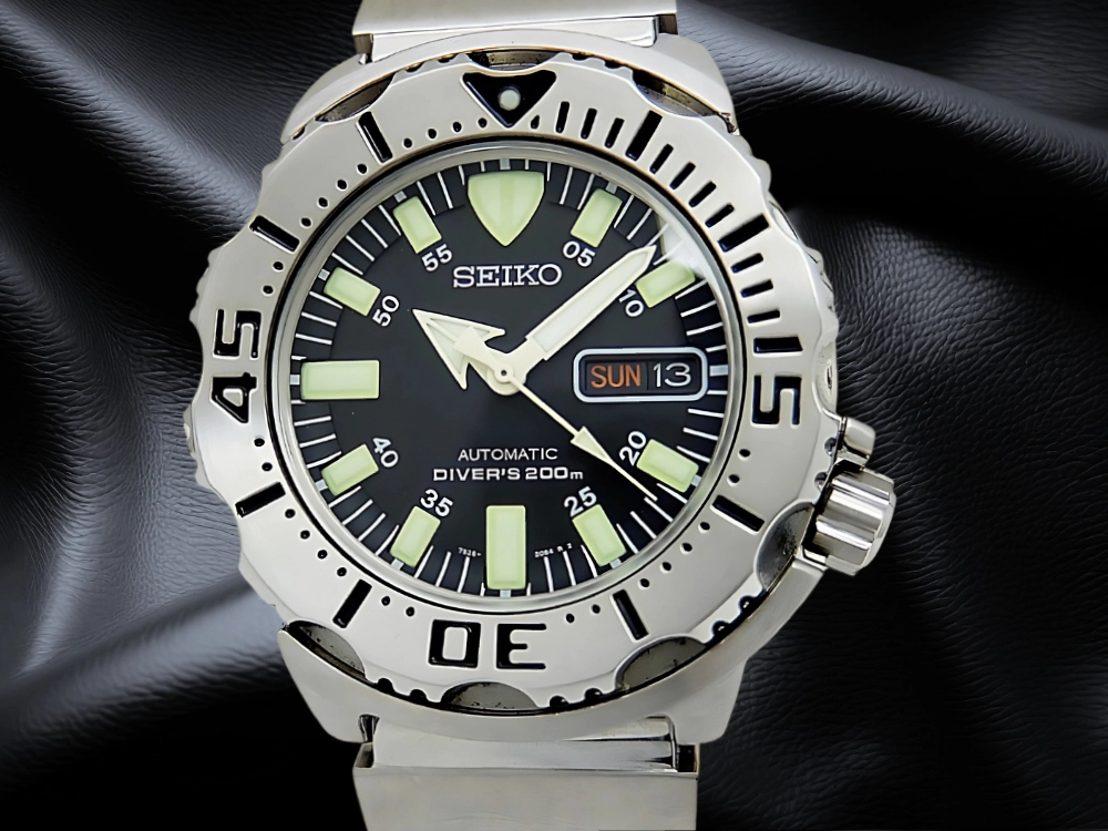 JA-3162| セイコー ダイバーズ 200m ブラックモンスター SKX779K 7S26