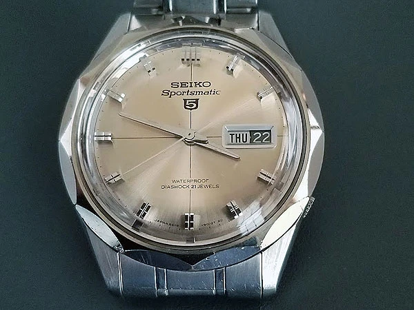 JA-3217| セイコー SEIKO 5 Sportsmatic スポーツマチック 6619-9030