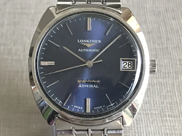 L-2761| ロンジン ADMIRAL アドミラル ブルーダイヤル ロンジンマーク