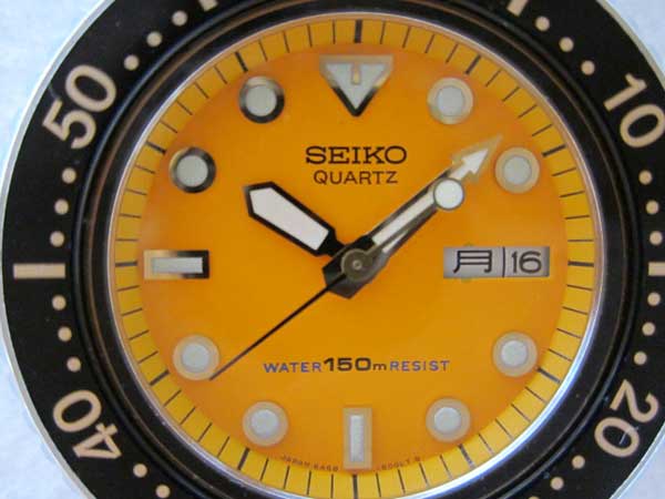 セイコー 6458-600A オレンジダイバー 150M クオーツ 80年代 ダブル