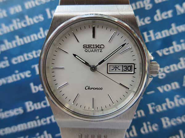 JA-0859| セイコー Chronos クロノス 80年代ヴィンテージクォーツ