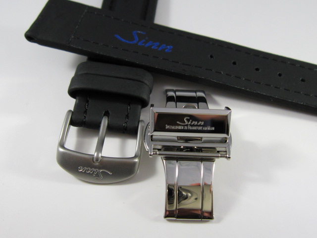 美品】ジン（Sinn） 純正替えラバーベルト ブラック 20㎜ Sinn（ジン
