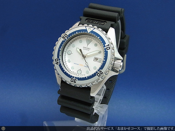 セイコー SEIKO ダイバー 150m レディース 2625-0170 未使用ベルト