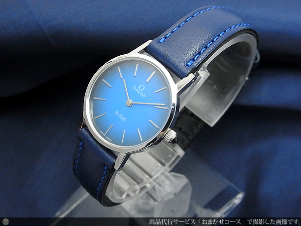 オメガ OMEGA デビル Cal.625 高貴なロイヤルブルーダイヤル ラウンド