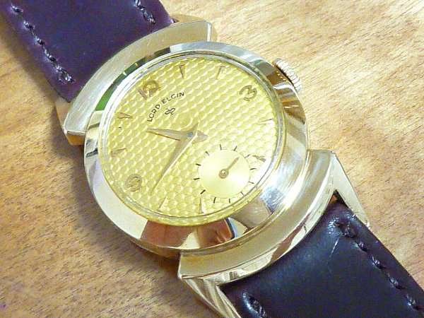 ロード・エルジン LORD・ERGIN ローマ数字 14K GOLD・FILLED スモール