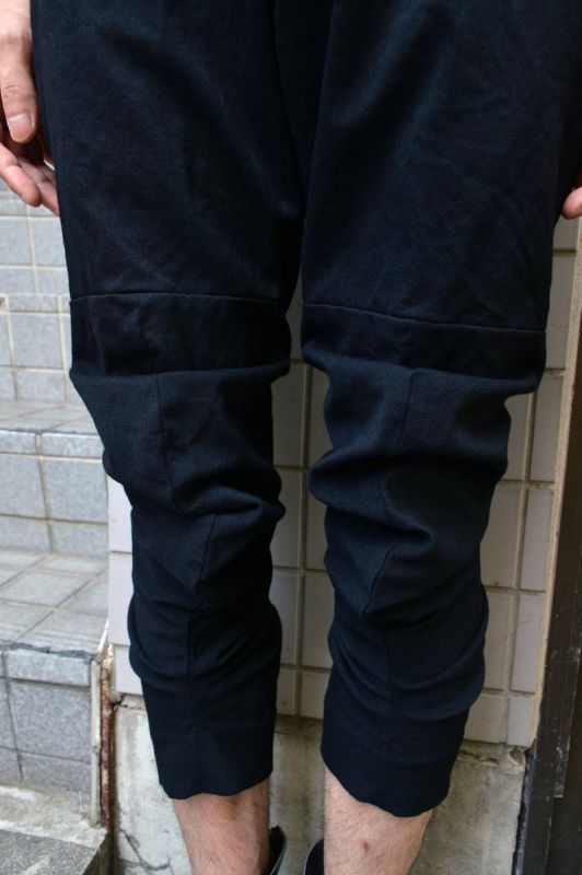 COMME des GARCONS コムデギャルソン】立体裁断変形デザインウール地パンツ