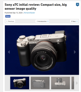 DPReviewが「α7C」「FE 28-60mm F4-5.6」の第一印象・サンプル